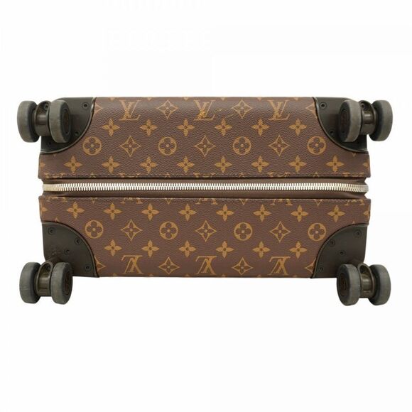 Louis Vuitton Carry Bag Monogram Horizon 55 M20200 Brown Poppy Red Men Women - Picture 3 of 9